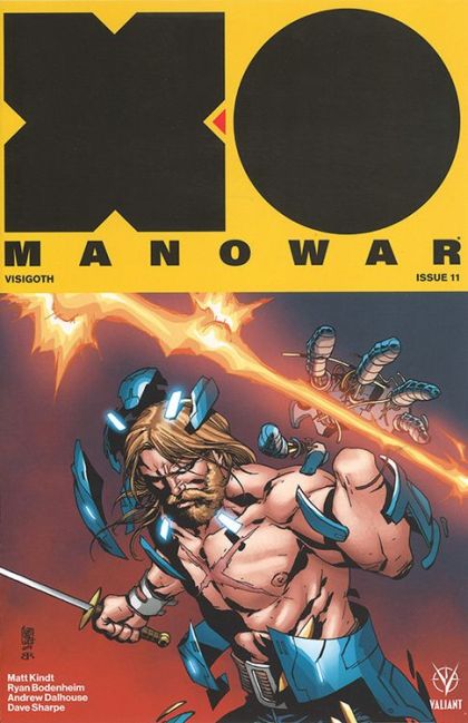 X-O Manowar, Vol. 4 #11B Giuseppe Camuncoli Variant
