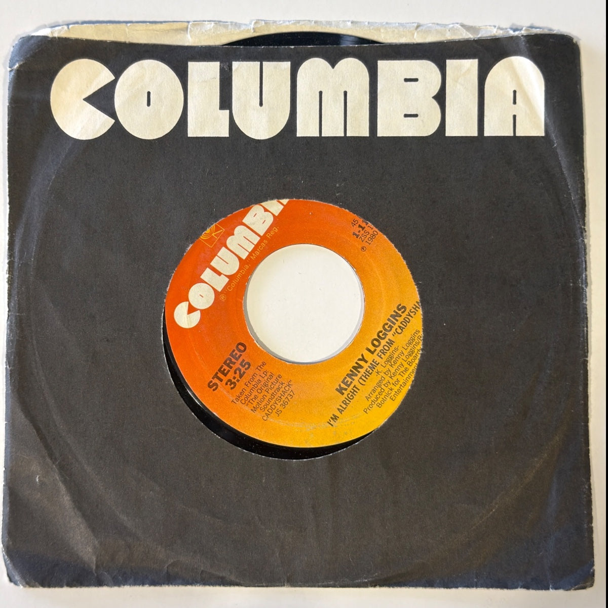 KENNY LOGGINS - I'M ALRIGHT (THEME FROM "CADDYSHACK") (1980) - Vinyl