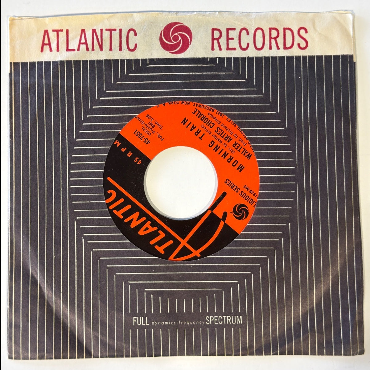 WALTER ARTIES CHORALE - MORNING TRAIN - Vinyl