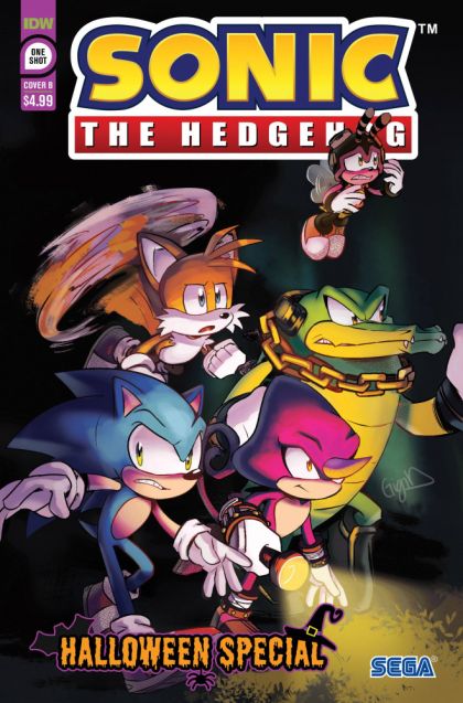 Sonic the Hedgehog Halloween Special #1B Gigi Dutreix Variant