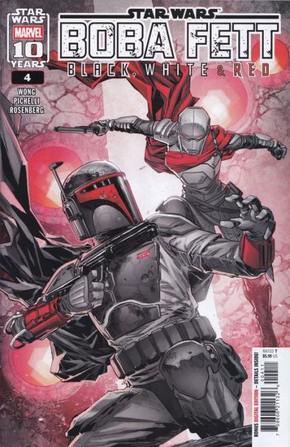 Star Wars: Boba Fett - Black, White And Red #4A Ken Lashley Regular