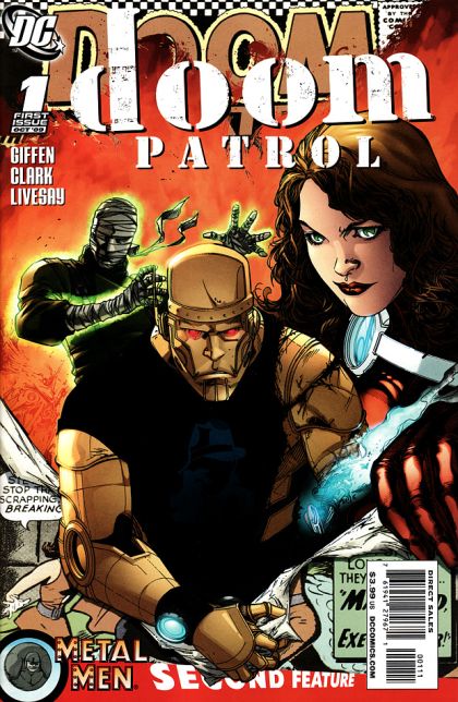 Doom Patrol, Vol. 5 #1A Matthew Clark Regular Cover