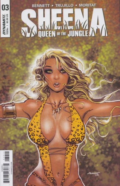 Sheena (Dynamite Entertainment) #3A Moritat