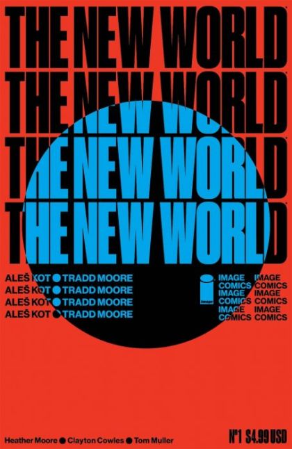 The New World #1D Variant Tom Muller Cover