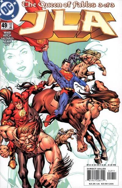 JLA #49A Direct Edition
