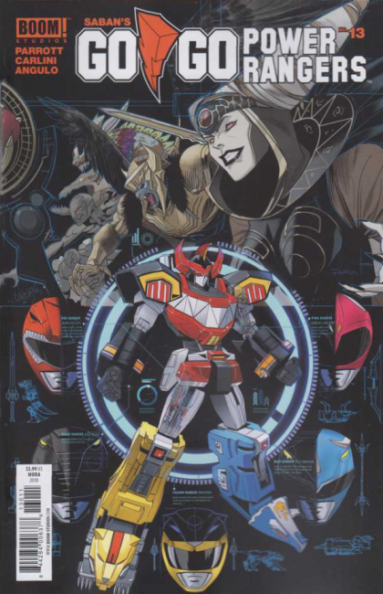 Go Go Power Rangers #13A Dan Mora Regular