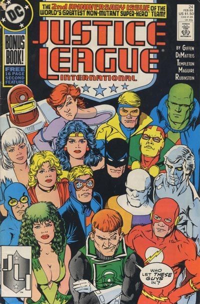 Justice League / International / America #24A Direct Edition