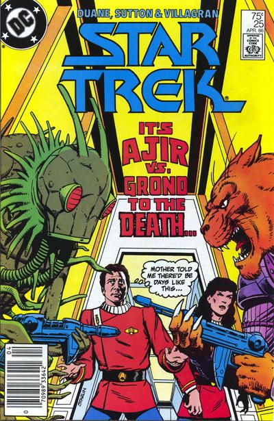 Star Trek, Vol. 1 #25B Newsstand Edition