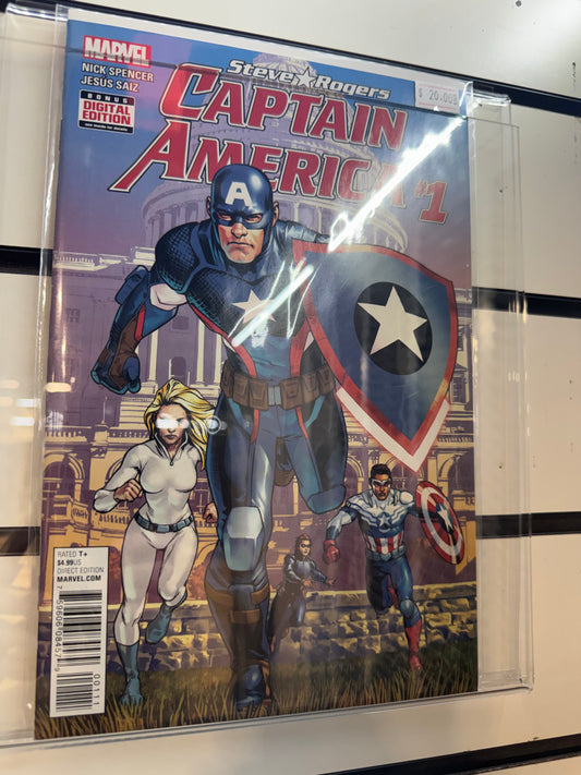 Steve Rodgers Captain America #1