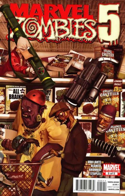 Marvel Zombies 5 #5A Michael Del Mundo Regular