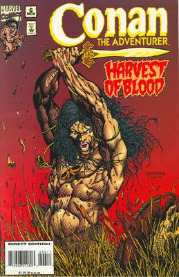 Conan the Adventurer #6A Direct Edition