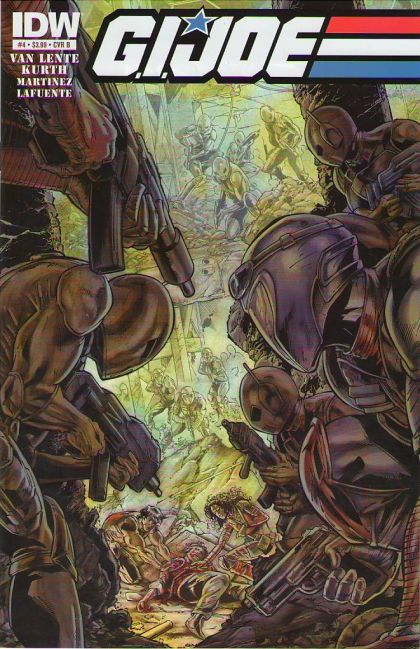 G.I. Joe (IDW), Vol. 3 #4B Steve Kurth Regular Cover B