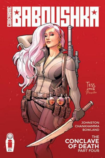 Codename Baboushka #4B Tess Fowler Variant Cover