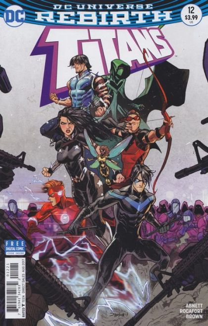 Titans, Vol. 3 #12B Dan Mora Variant Cover