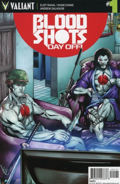Bloodshot's Day Off #1B Cvr B Evans