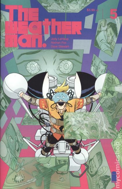 The Weatherman, Vol. 1 #5B Variant Marcos Martin Cover