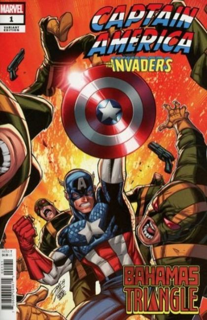 Captain America and The Invaders: The Bahamas Triangle #1C Variant Ron Lim Cover