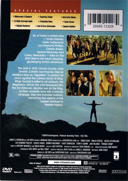 Young Guns (1988) - DVD
