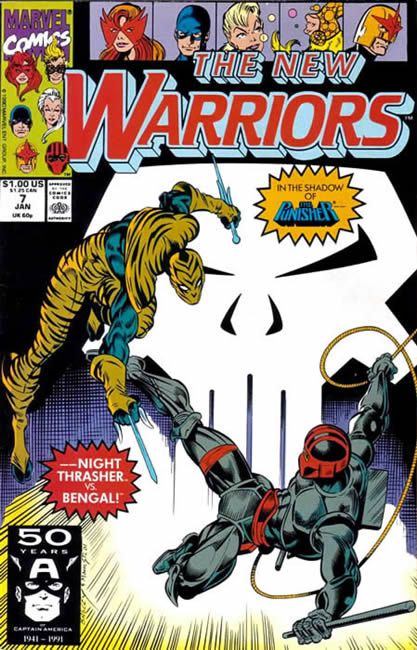 The New Warriors, Vol. 1 #7A Direct Edition