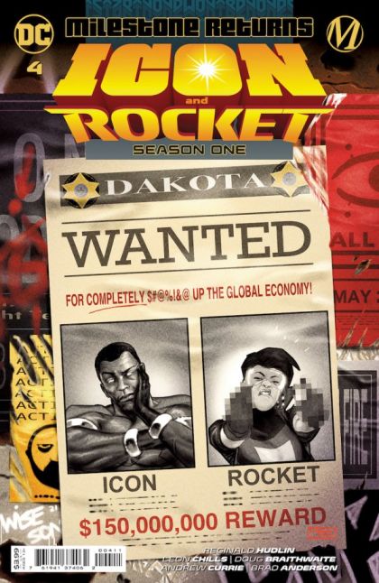 Icon and Rocket: Season One #4A Taurin Clarke Regular