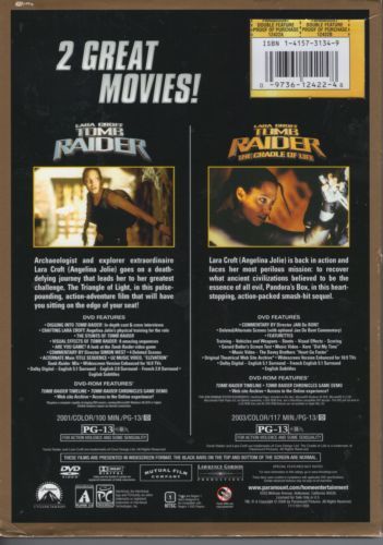 Lara Croft: Tomb Raider / Lara Croft Tomb Raider: The Cradle Of Life (2000) Special Collector's Edition - DVD