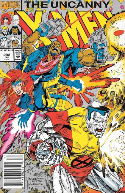 Uncanny X-Men, Vol. 1 #292C Australian Price Variant