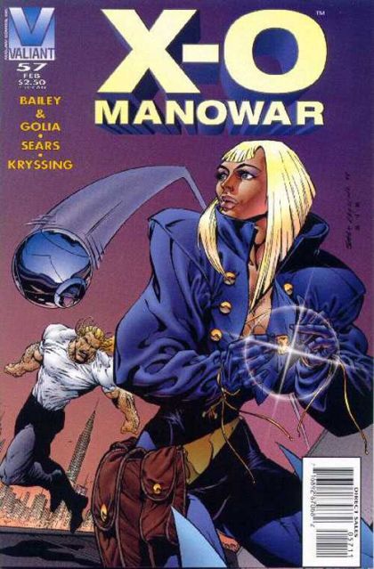 X-O Manowar, Vol. 1 #57A Direct Edition
