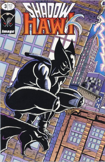 Shadowhawk, Vol. 1 #3A Glow-in-the-Dark Cover
