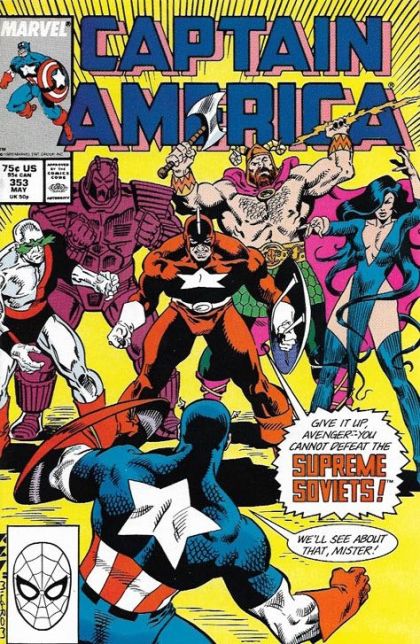 Captain America, Vol. 1 #353A Direct Edition