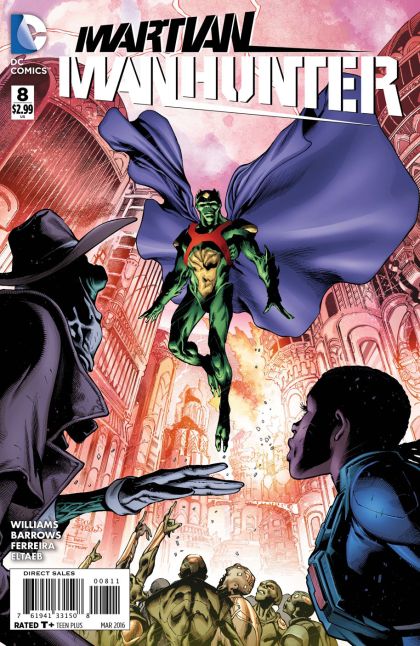Martian Manhunter, Vol. 4 #8A Eric Canete Regular Cover