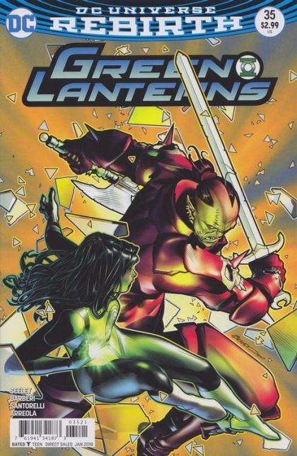 Green Lanterns #35B Brandon Peterson Variant