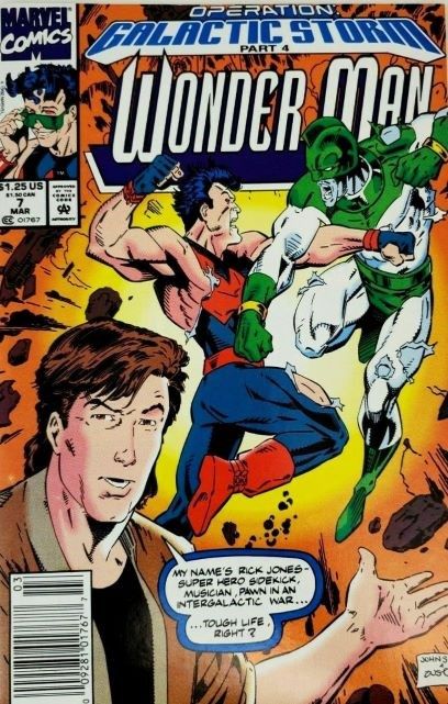 Wonder Man, Vol. 2 #7B Newsstand Edition