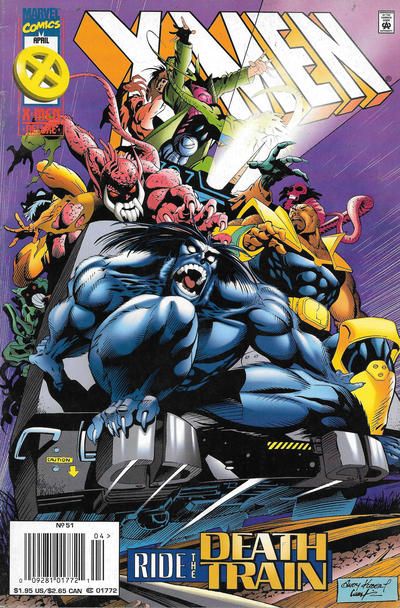 X-Men, Vol. 1 #51B Newsstand Edition