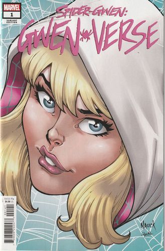 Spider-Gwen: Gwenverse #1D Todd Nauck Marvel Headshot Variant