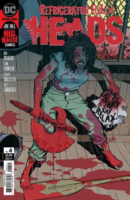 Refrigerator Full of Heads #4A Cully Hamner Cover