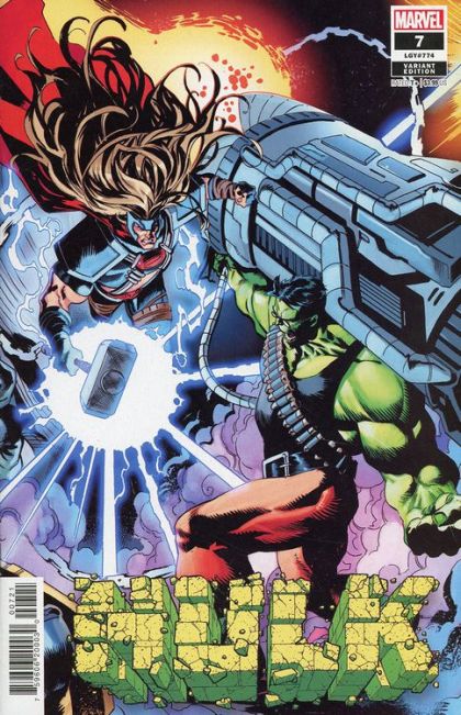 Hulk, Vol. 4 #7B Geoff Shaw Connecting Variant