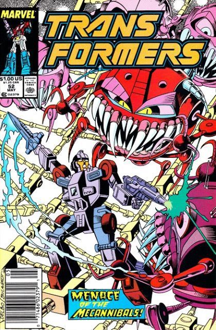 Transformers (Marvel) #52B Newsstand Edition