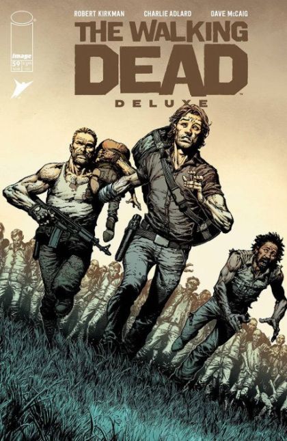 The Walking Dead Deluxe #59A Regular Cover by David Finch