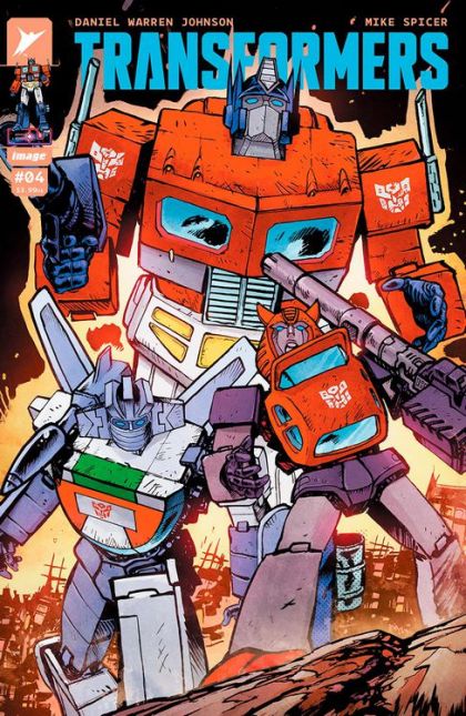 Transformers (Image) #4A Daniel Warren Johnson Regular