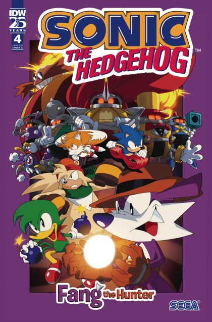 Sonic The Hedgehog: Fang the Hunter #4A Aaron Hammerstrom Regular