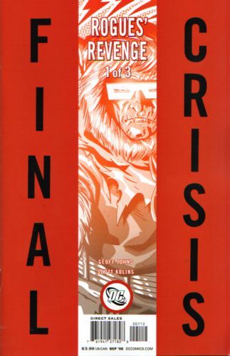 Final Crisis: Rogues' Revenge #1C 2nd Printing Scott Kolins