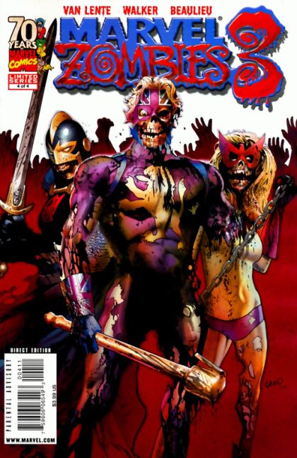 Marvel Zombies 3 #4 Greg Land Regular