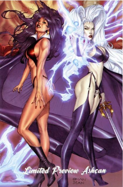 Vampirella / Lady Death Louis Small Jr. Cover - Limited Preview Ashcan