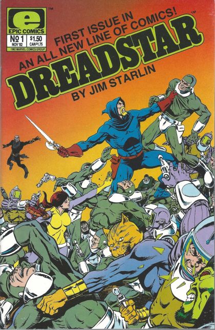 Dreadstar (Epic Comics), Vol. 1 #1