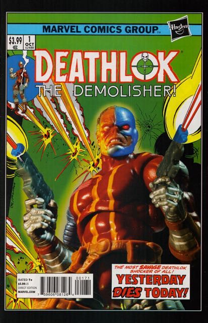 Deathlok, Vol. 5 #1G 15 Copy Incentive Hasbro Variant