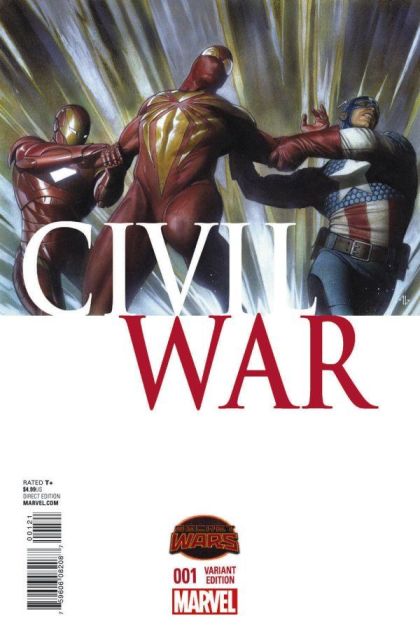 Civil War, Vol. 2 #1B Adi Granov Promo Variant Cover