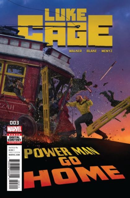 Luke Cage, Vol. 1 #3A Regular Rahzzah Cover