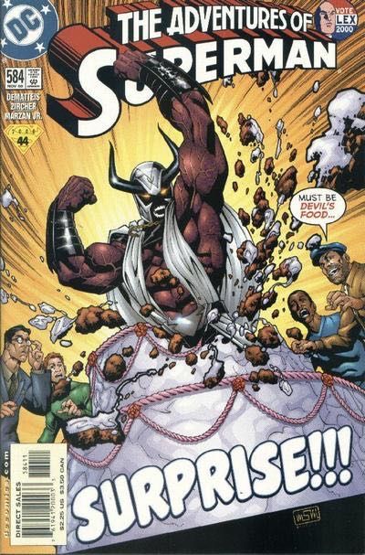 The Adventures of Superman #584A Direct Edition