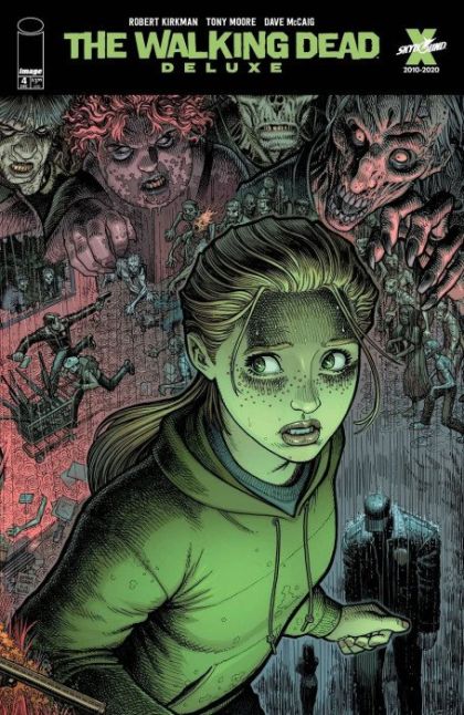 The Walking Dead Deluxe #4D Variant Arthur Adams & Dave McCaig Cover