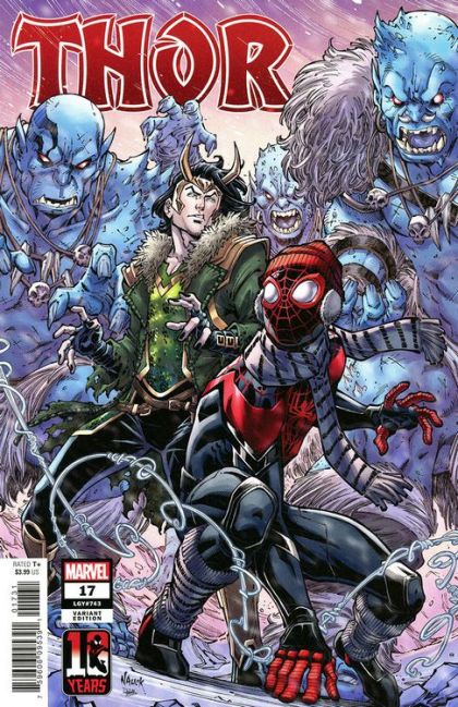 Thor, Vol. 6 #17C Variant Todd Nauck Miles Morales Spider-Man 10th Anniversary Cover